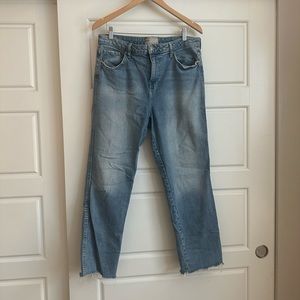 Free People Ankle Straight Jeans